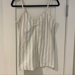 Vintage Baby Blue Striped Lululemon Tank